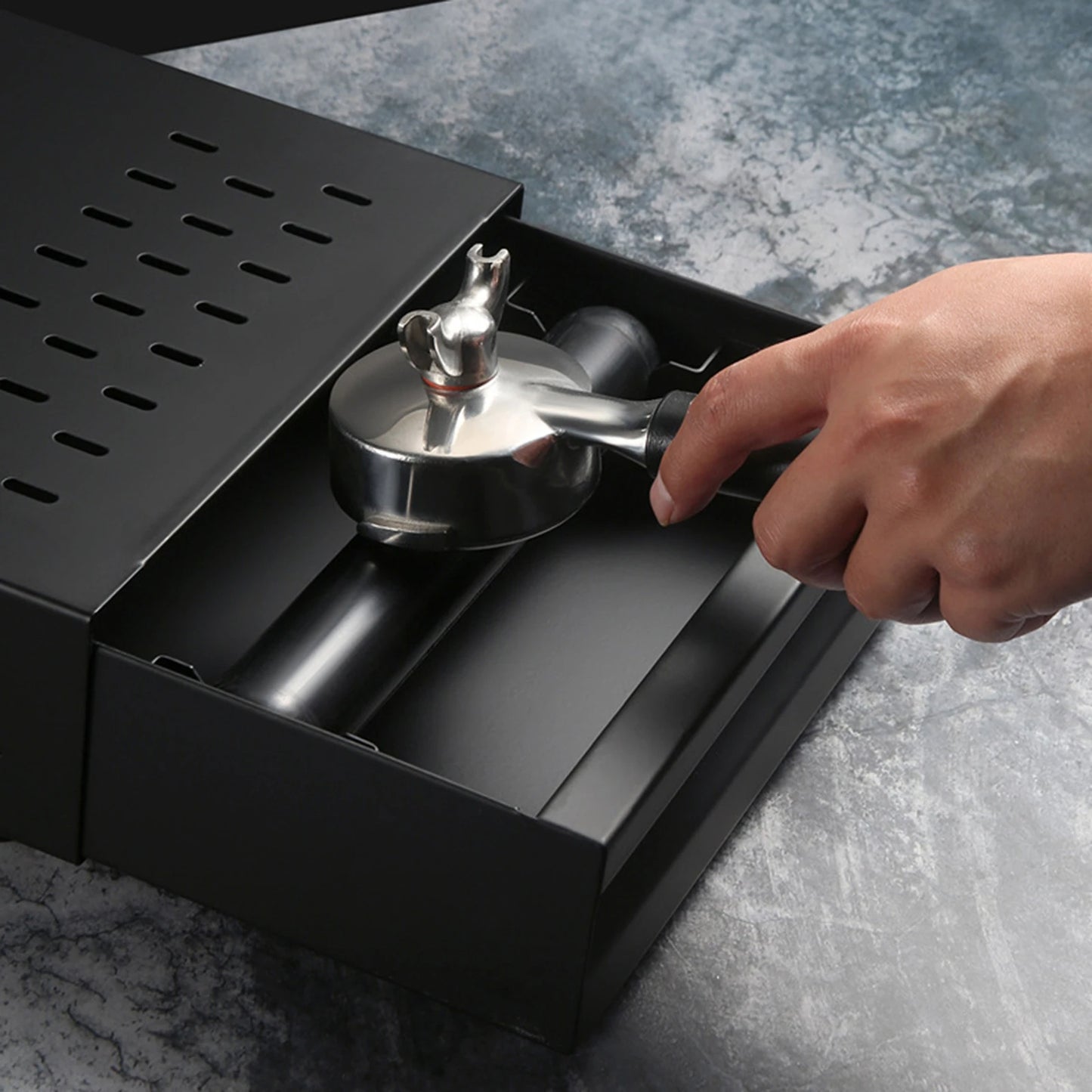 Drawer Espresso Grounds Residue Knock Box | Small Size