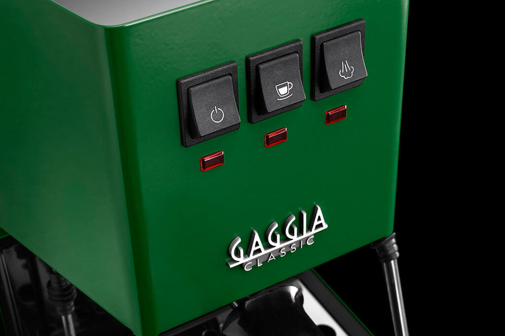 Gaggia Classic E24 Jungle Green Espresso Machine