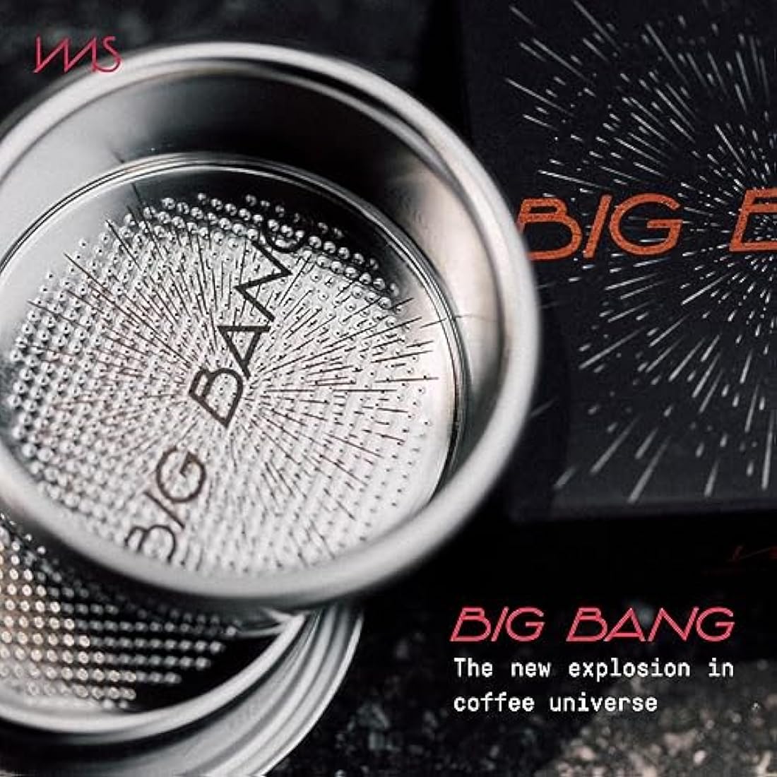 verybarista IMS Big Bang Precision Filter Basket made for Breville Sage 54mm bottomless portafilters, double espresso h25.5