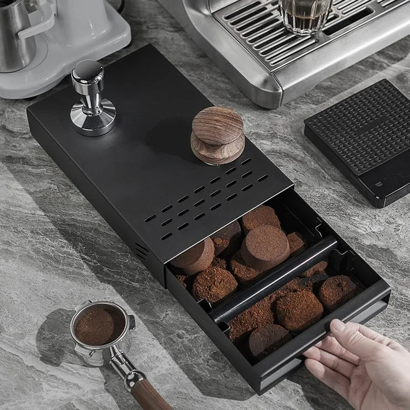 Drawer Espresso Grounds Residue Knock Box | Small Size