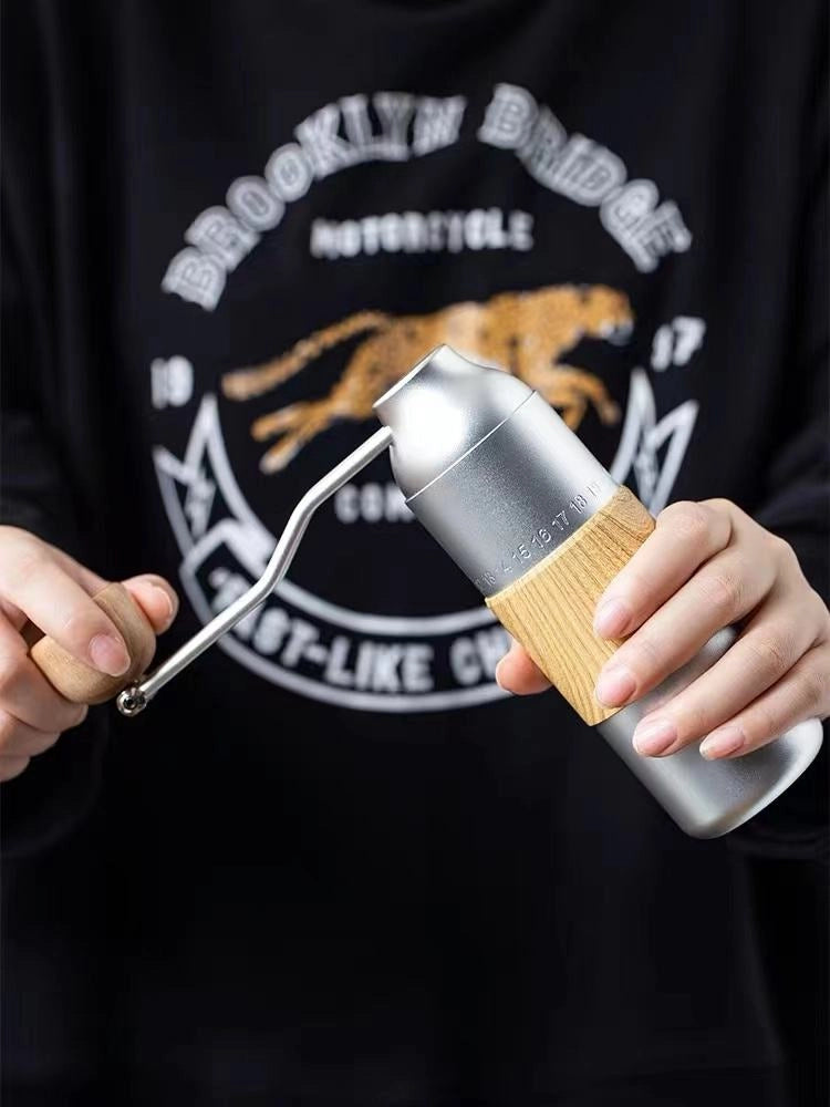 Diguo Hand Coffee Grinder | Portable & Adjustable Stainless Steel Burr