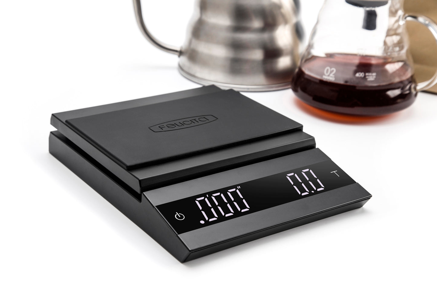Felicita Parallel | Smart Bluetooth Espresso & Coffee Scale With Timer