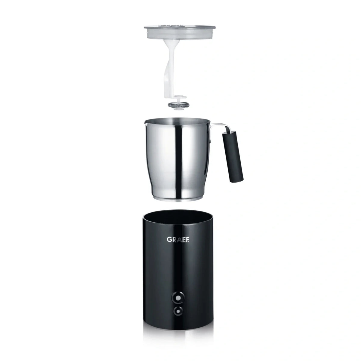 Graef Electric Milk Frother - Black