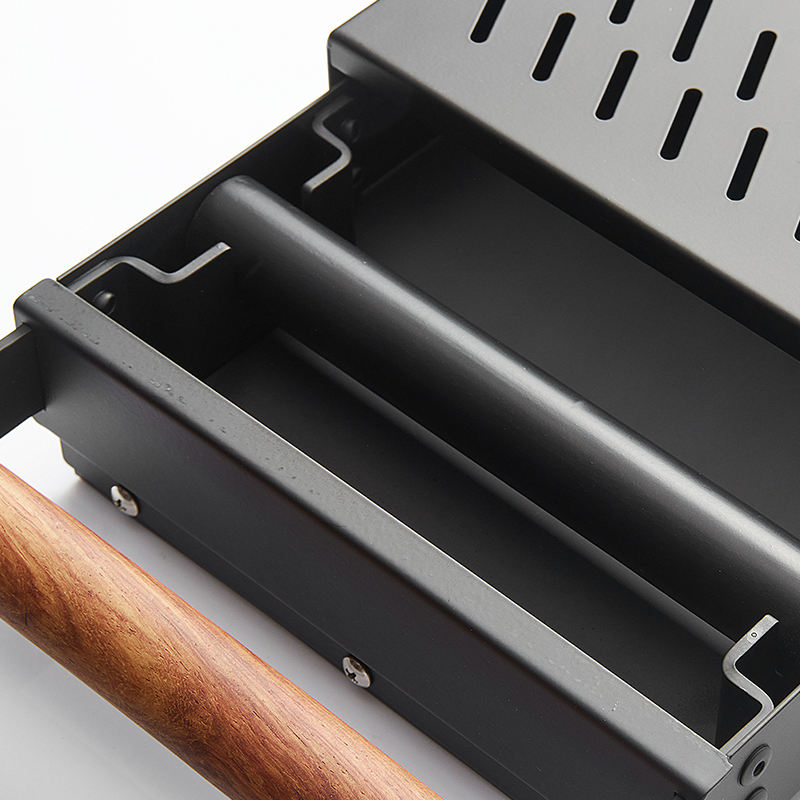 Drawer Espresso Grounds Residue Knock Box | Wood Handle