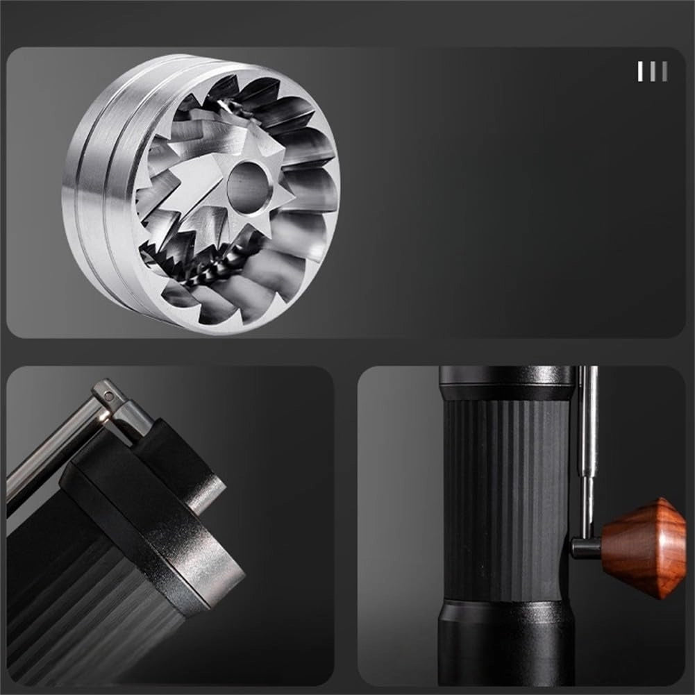 Portable Manual Coffee Grinder With Foldable Handle
