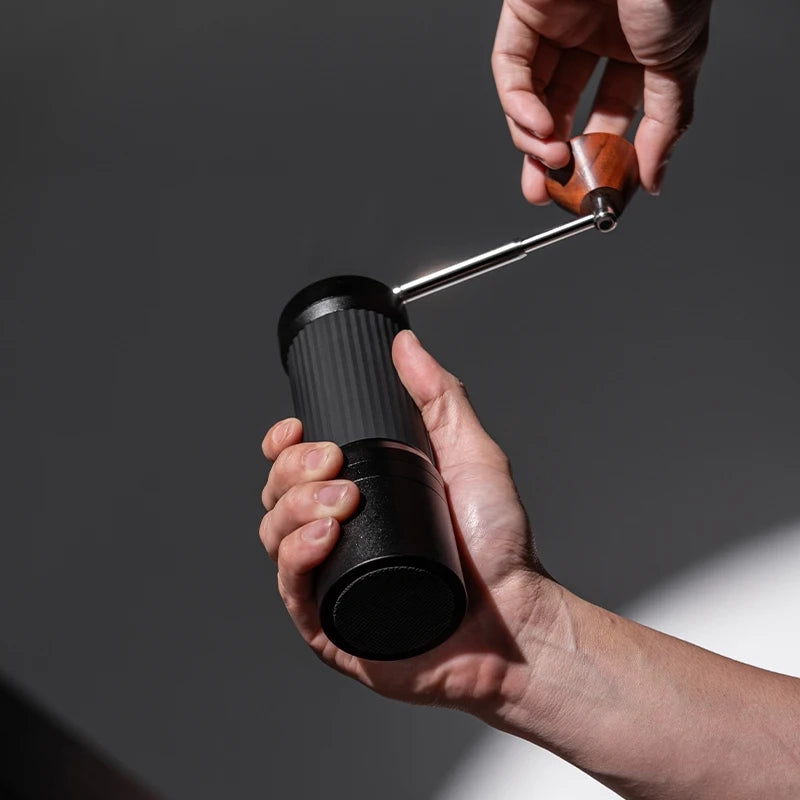 Portable Manual Coffee Grinder With Foldable Handle