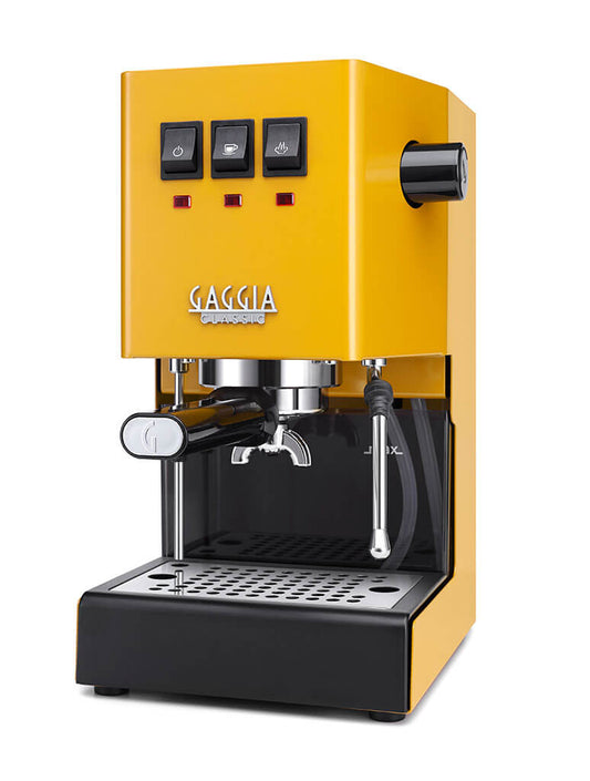 Gaggia Classic Evo (2024) Sunshine Yellow Espresso Machine