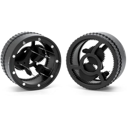 ARO Orbit PRO™ | Aluminum Spirographic Espresso Distribution Tool | Geared WDT for Home Baristas and Professional Cafés (Black, 58mm)