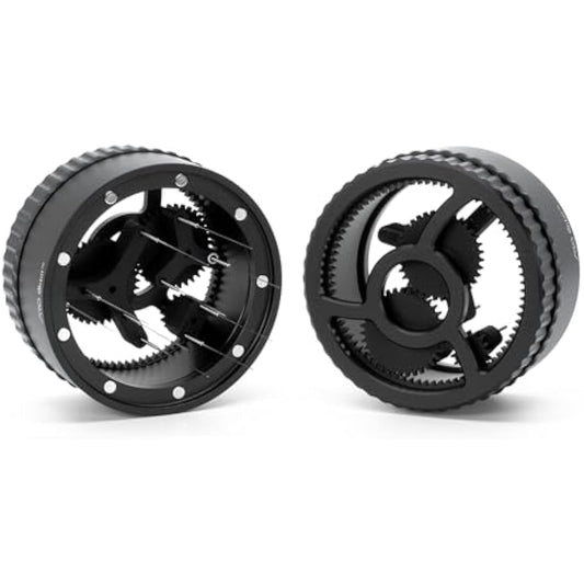 ARO Orbit PRO™ | Aluminum Spirographic Espresso Distribution Tool | Geared WDT for Home Baristas and Professional Cafés (Black, 58mm)