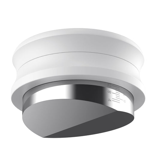 Normcore 58.5mm Coffee Distribution Tool - Espresso Leveler with V Blade Base for 58mm Coffee Portafilter - Non-stick coating White - Stainless Steel