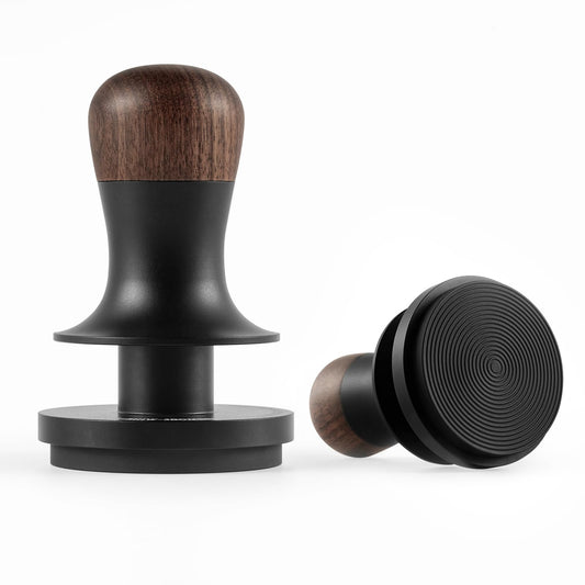 MHW-3BOMBER 58mm Coffee Tamper 2.0 Titanium, Tamper with Sound Feedback 15lb/30lb, Espresso Tamper Constant Pressure with 3 Spring Loaded,