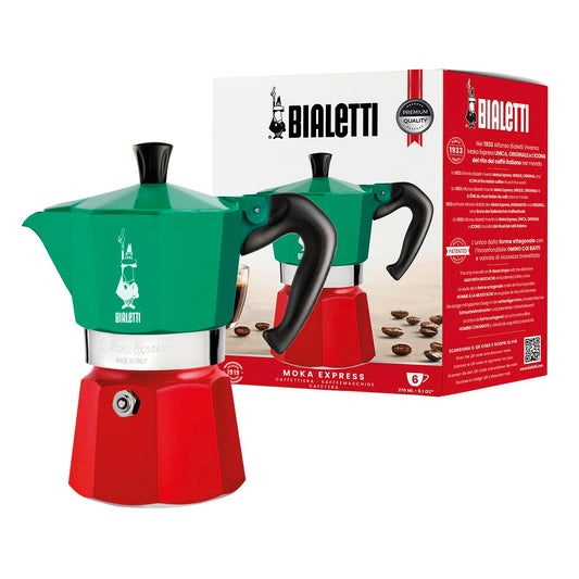 Bialetti Moka Express 6 Cup Espresso Maker
