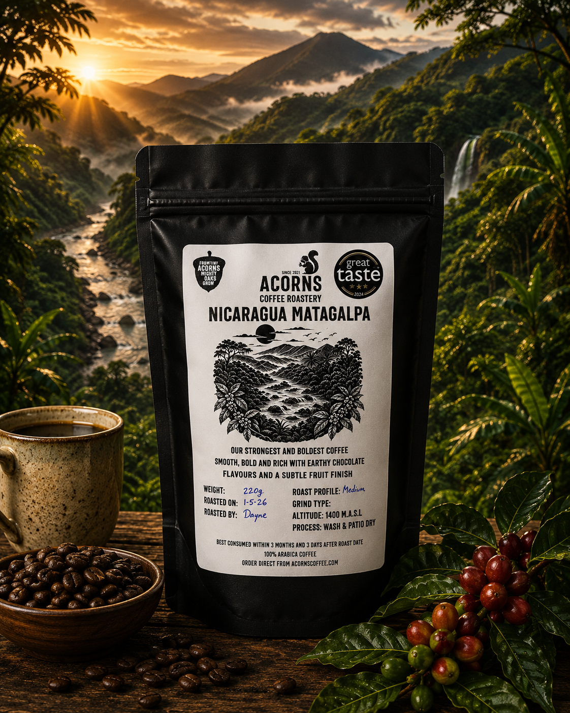 Nicaragua Matagalpa Medium Roast