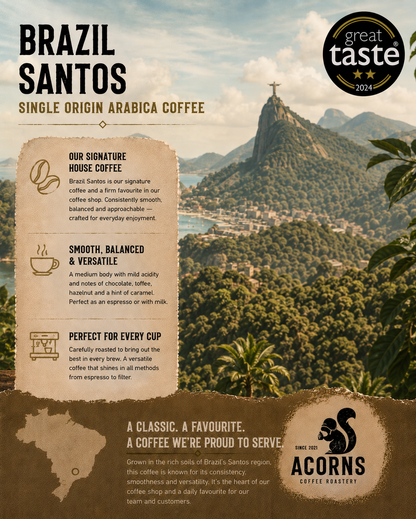 Brazil Santos Medium Roast
