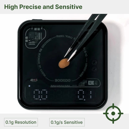 Themis Mini Coffee Scale With Digital Timer And Flow