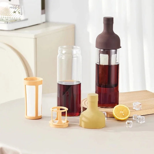 Cold Brew Coffee Bottle - 1000ml Large Capacity
