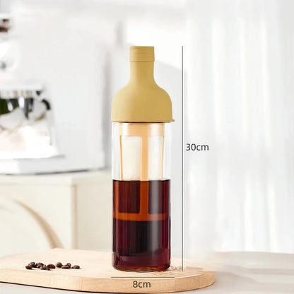 Cold Brew Coffee Bottle - 1000ml Large Capacity