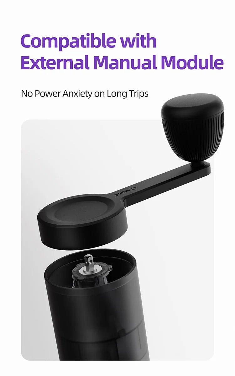 MAVO Aurora compatible with the external manual crank module
