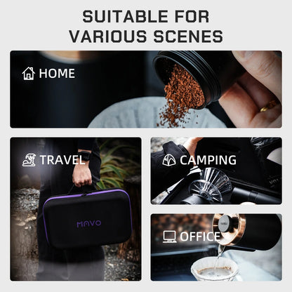 MAVO GOGOBOX suits home, travel, camping and office brewing