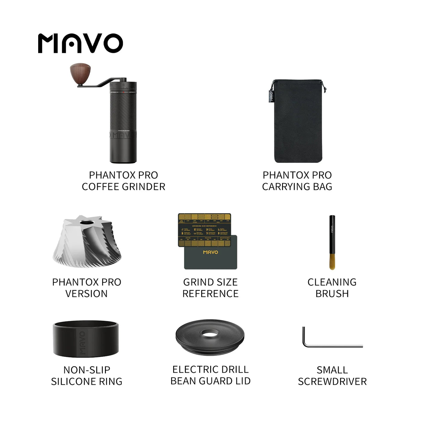 MAVO Phantox Pro Manual Coffee Grinder