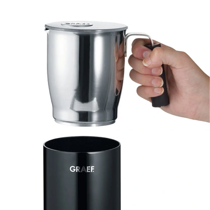 Graef Electric Milk Frother - Black