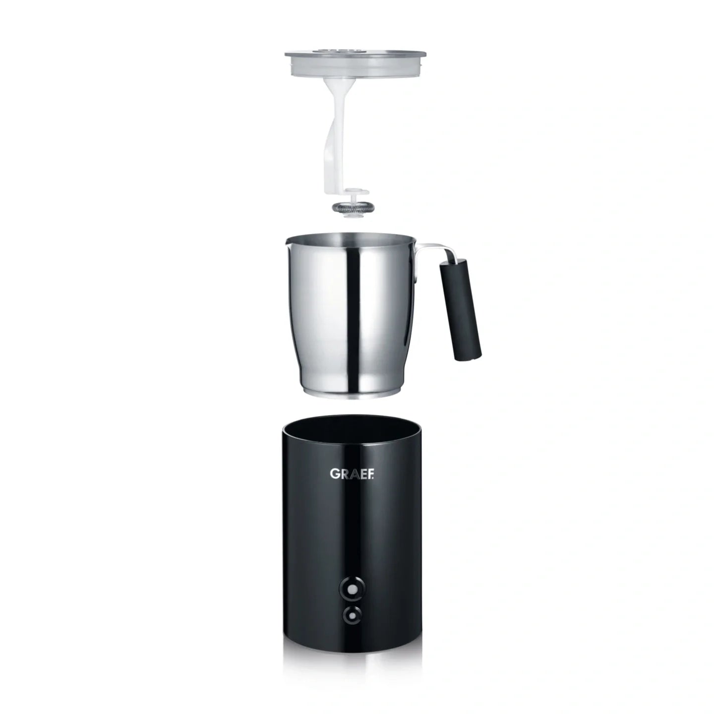 Graef Electric Milk Frother - Black