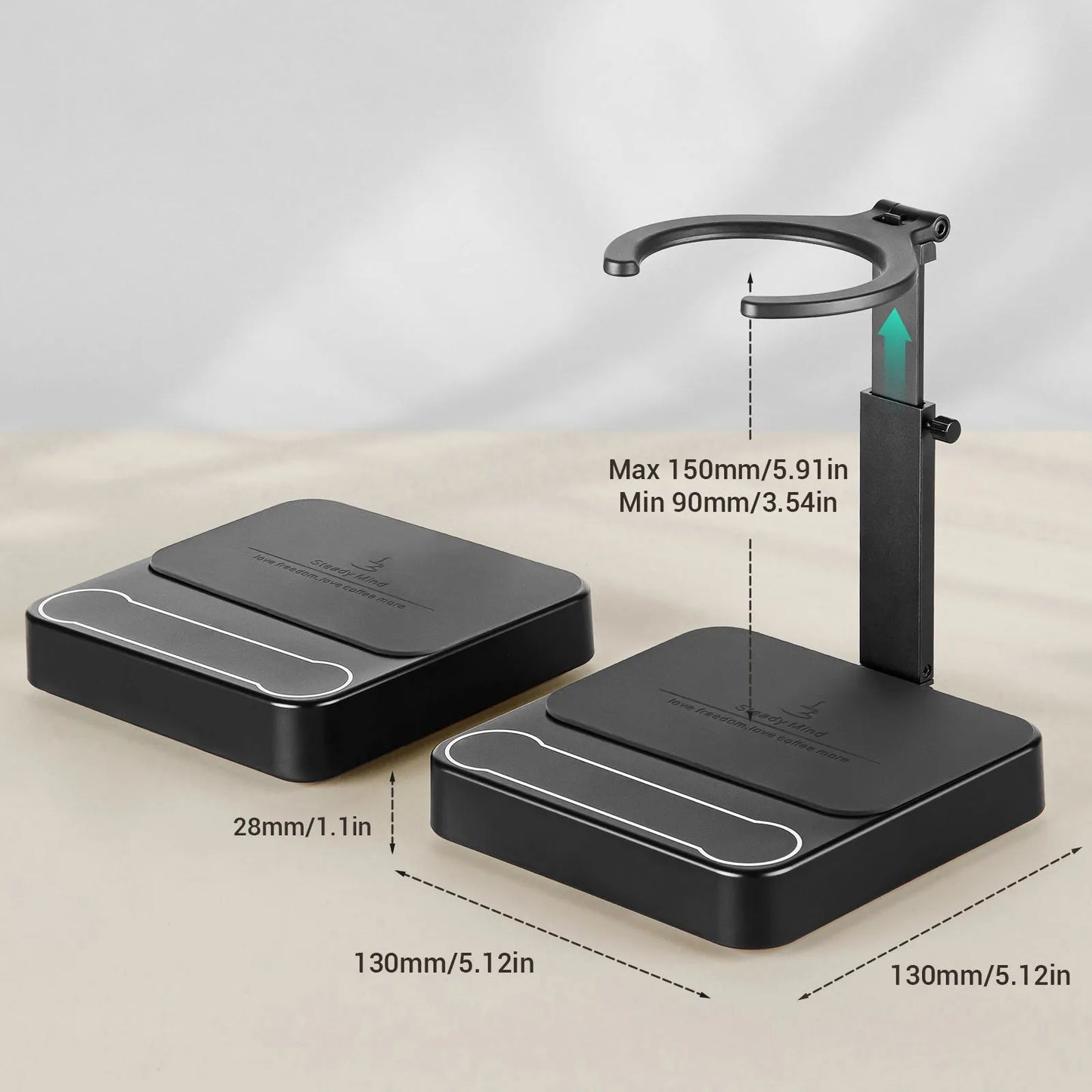 Scorpion Multi-modes Smart Coffee Scale with Foldable and adjustable Stand