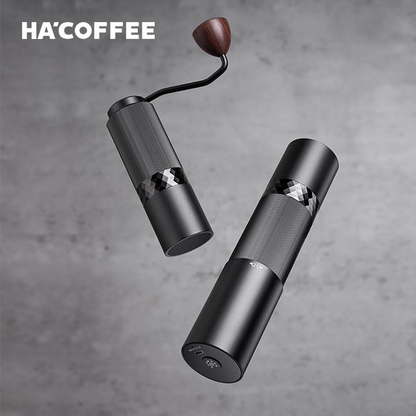 Portable Manual Electric Integrated Coffee Grinder｜HA'COFFEE KM-2D