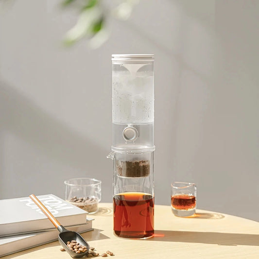 Timemore IcyPipe Ice Drip Coffee Maker — Slow Drip Cold Brew, 450ml