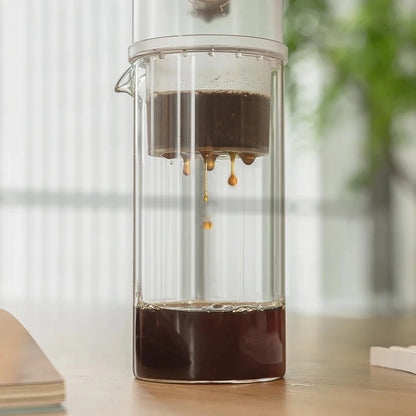Timemore IcyPipe Ice Drip Coffee Maker — Slow Drip Cold Brew, 450ml