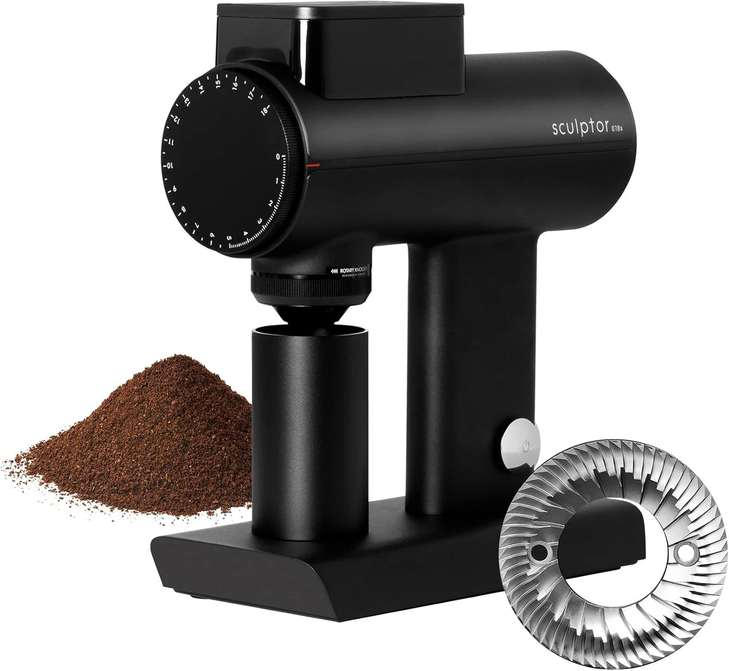 TIMEMORE Sculptor 078S Electric Coffee Bean Grinder | Flat Burr with Stepless Coarseness Adjustment
