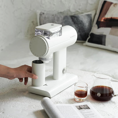 TIMEMORE Sculptor 078S Electric Coffee Bean Grinder | Flat Burr with Stepless Coarseness Adjustment