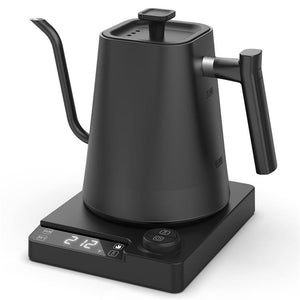 Hervidor eléctrico de cuello de cisne para preparación manual, ebullición rápida, hervidor de agua con termostato para hacer café en casa y en la cocina