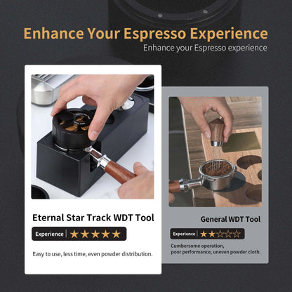 Star Track Gear Design Espresso Powder Stirring Needles Distributor | WDT Tool