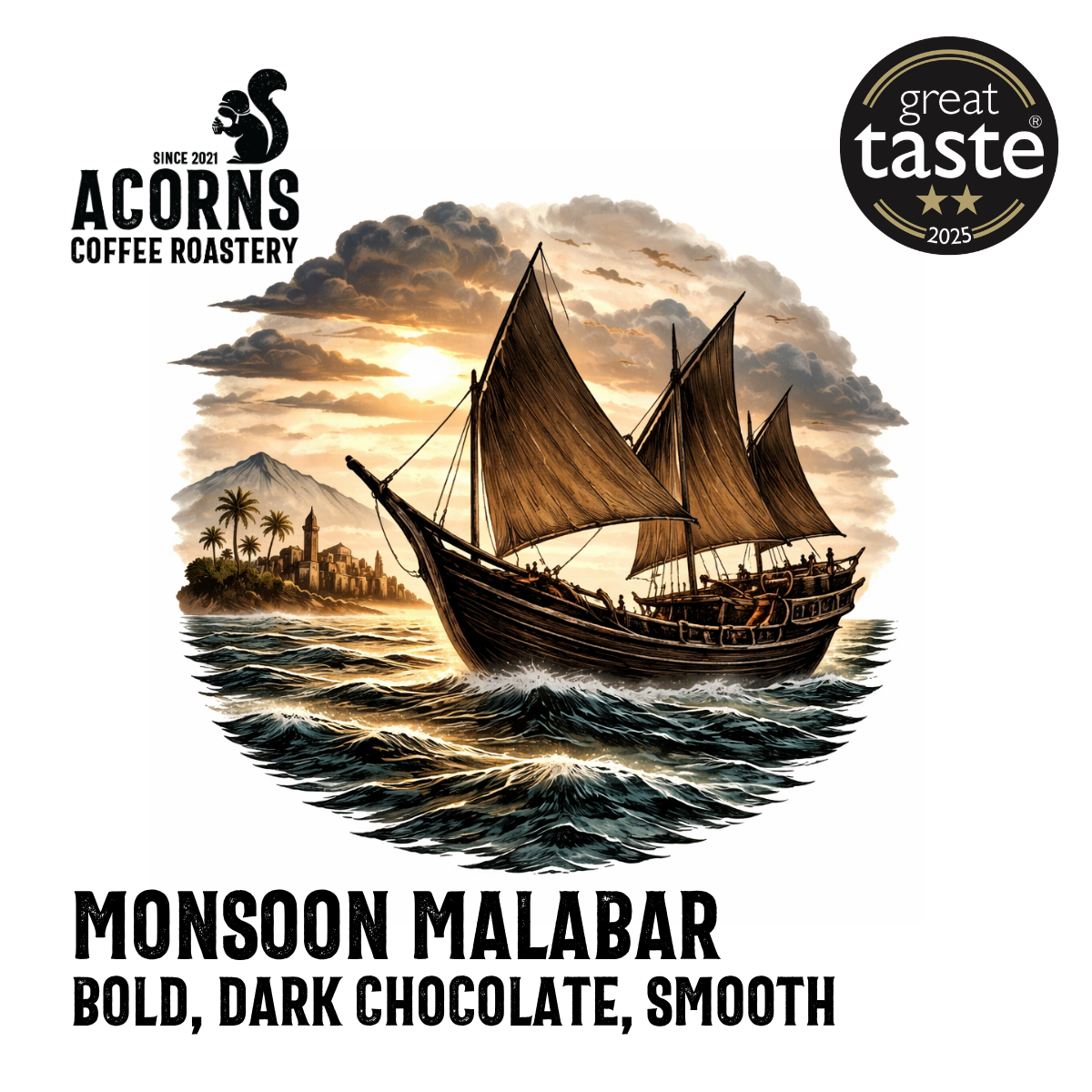 Monsooned Malabar Medium Roast