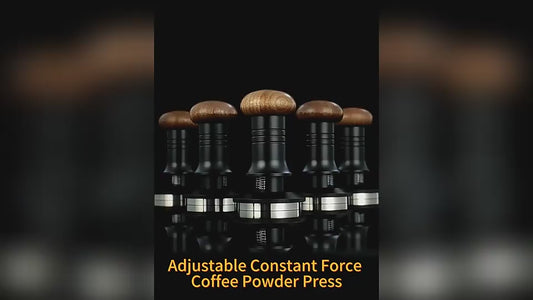 Constant Pressure Coffee Tamper | Walnut Style
